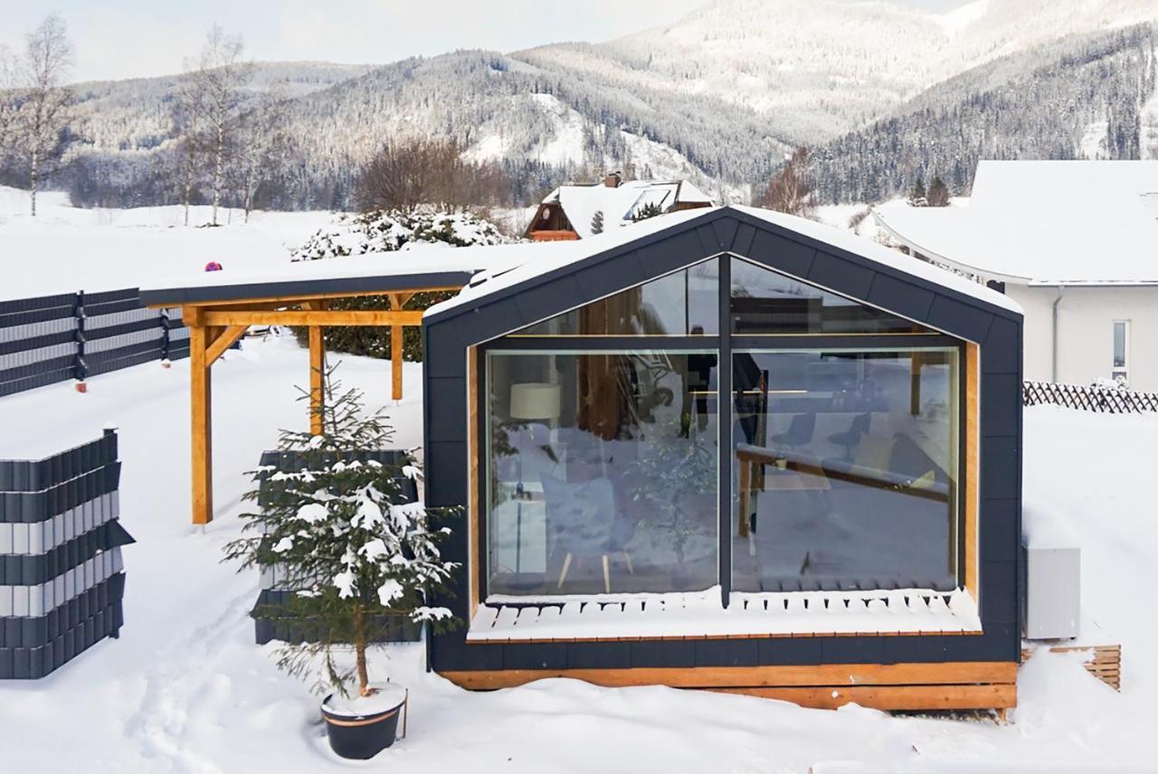 Chalet Stuhleckblick-Ferienhaus Direkt An Der Piste Und Mit Eigener Sauna Spital am Semmering Exterior photo